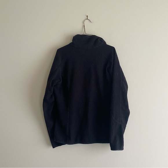Columbia Black Fleece Zip-Up Jacket – Size M - Picture 3 of 3